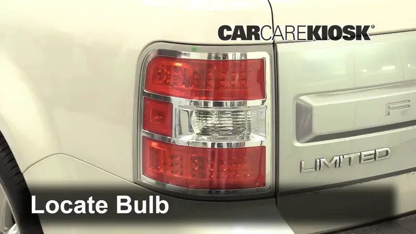 2018 Ford Flex Limited 3.5L V6 Turbo Sport Utility (4 Door) Lights Tail Light (replace bulb)